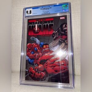 HULK 2008 REISSUE #22 World War Hulks WhatNot SILVER FOIL EDITION (2025) CGC 9.8